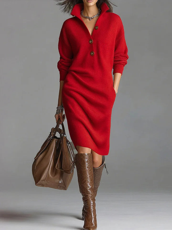 Judith | Elegant Sweater Dress