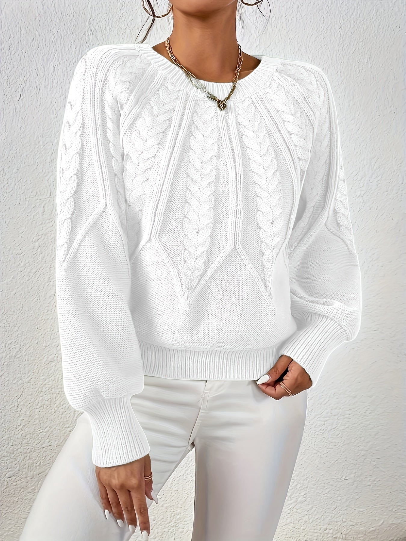 Paulette | Knitted Jumper in Tricot de Luxe