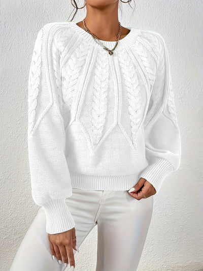 Paulette | Knitted Jumper in Tricot de Luxe