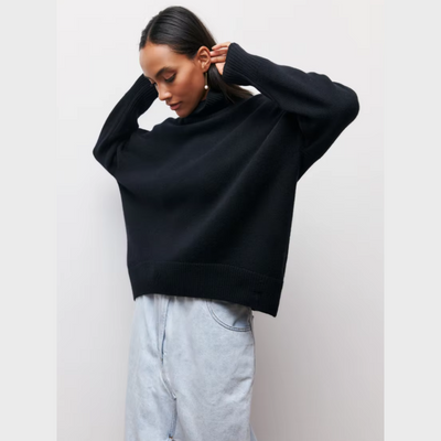 Marie | High Neck Sweater