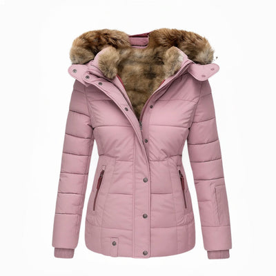 Anne | Warm winter coat with soft fur lining