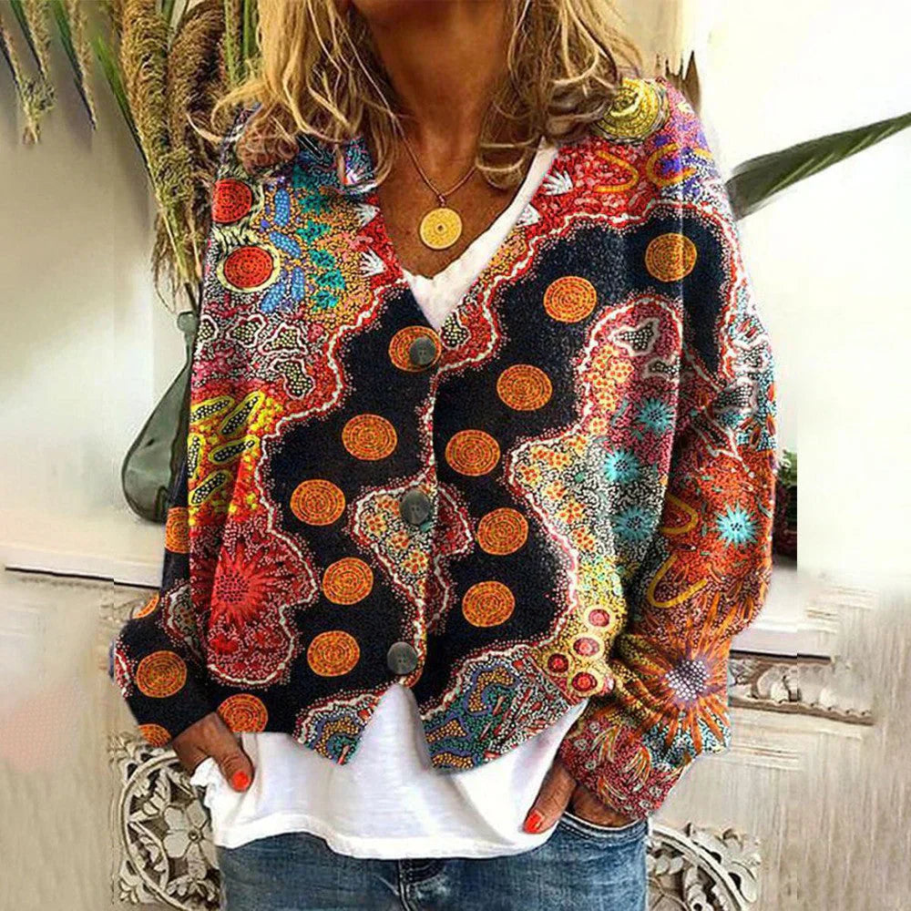 Laura | Colourful Comfortable Knitted Sweater