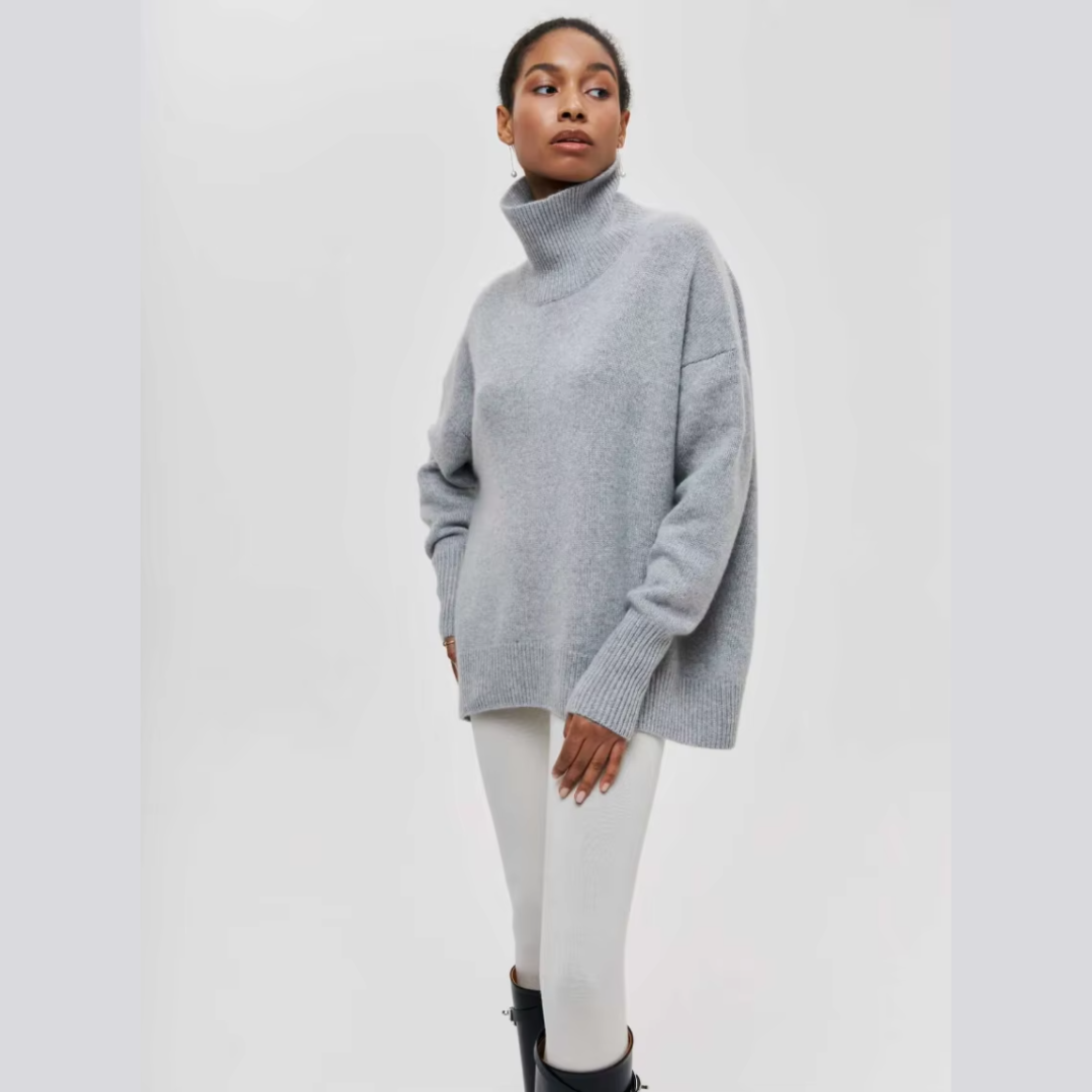 Marie | High Neck Sweater