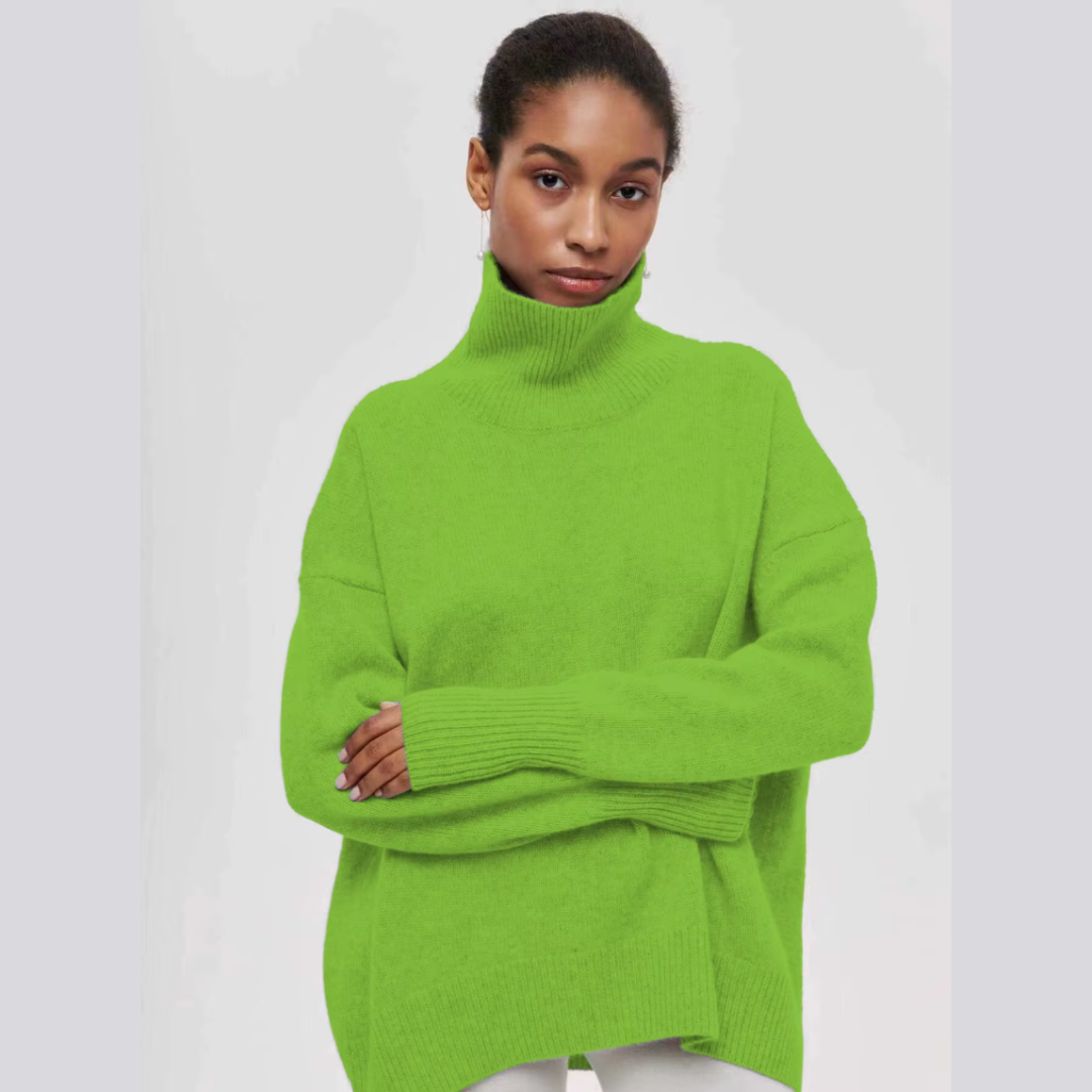 Marie | High Neck Sweater