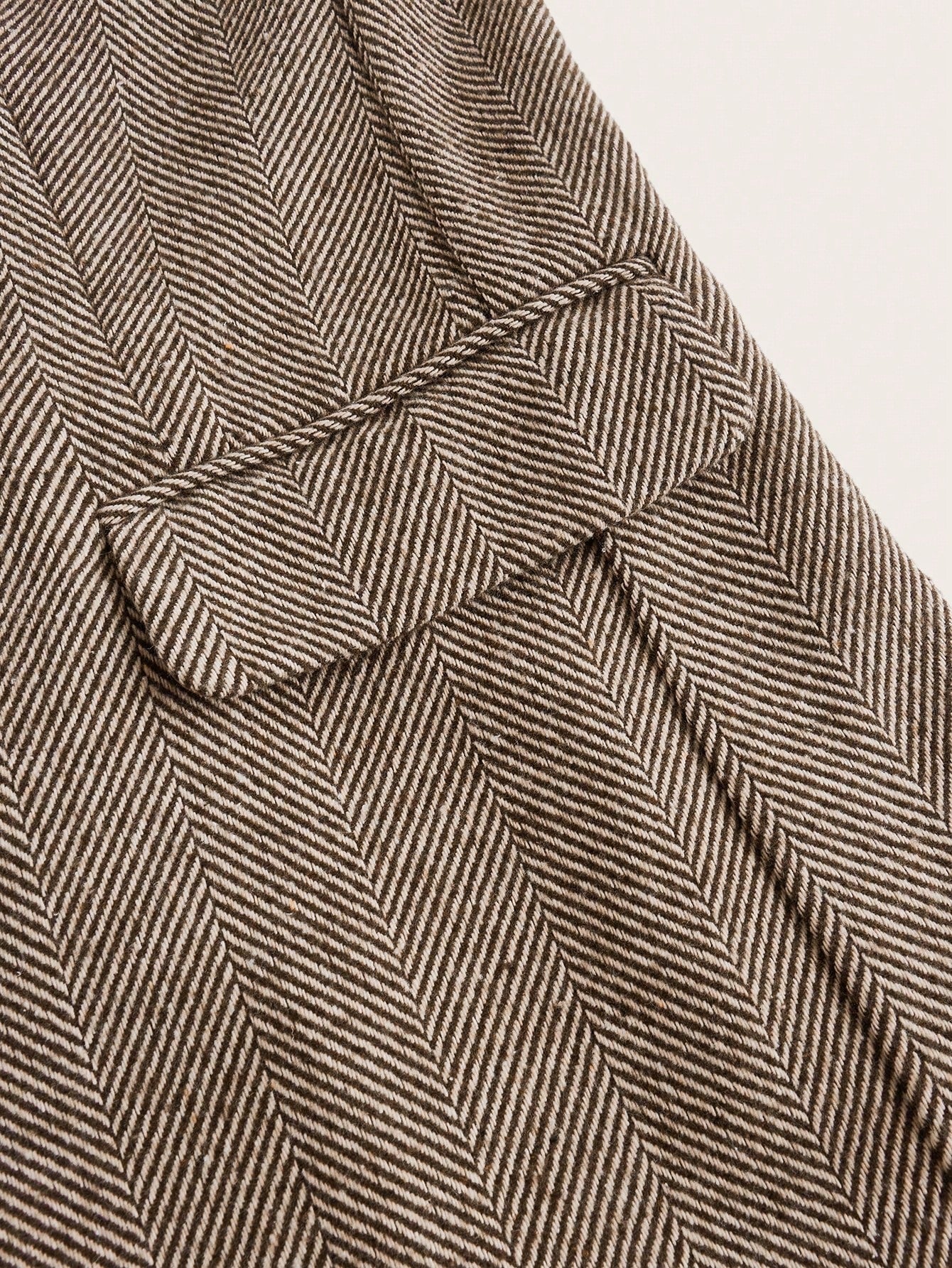 Nicole | Brown Café Blazer with Single Button