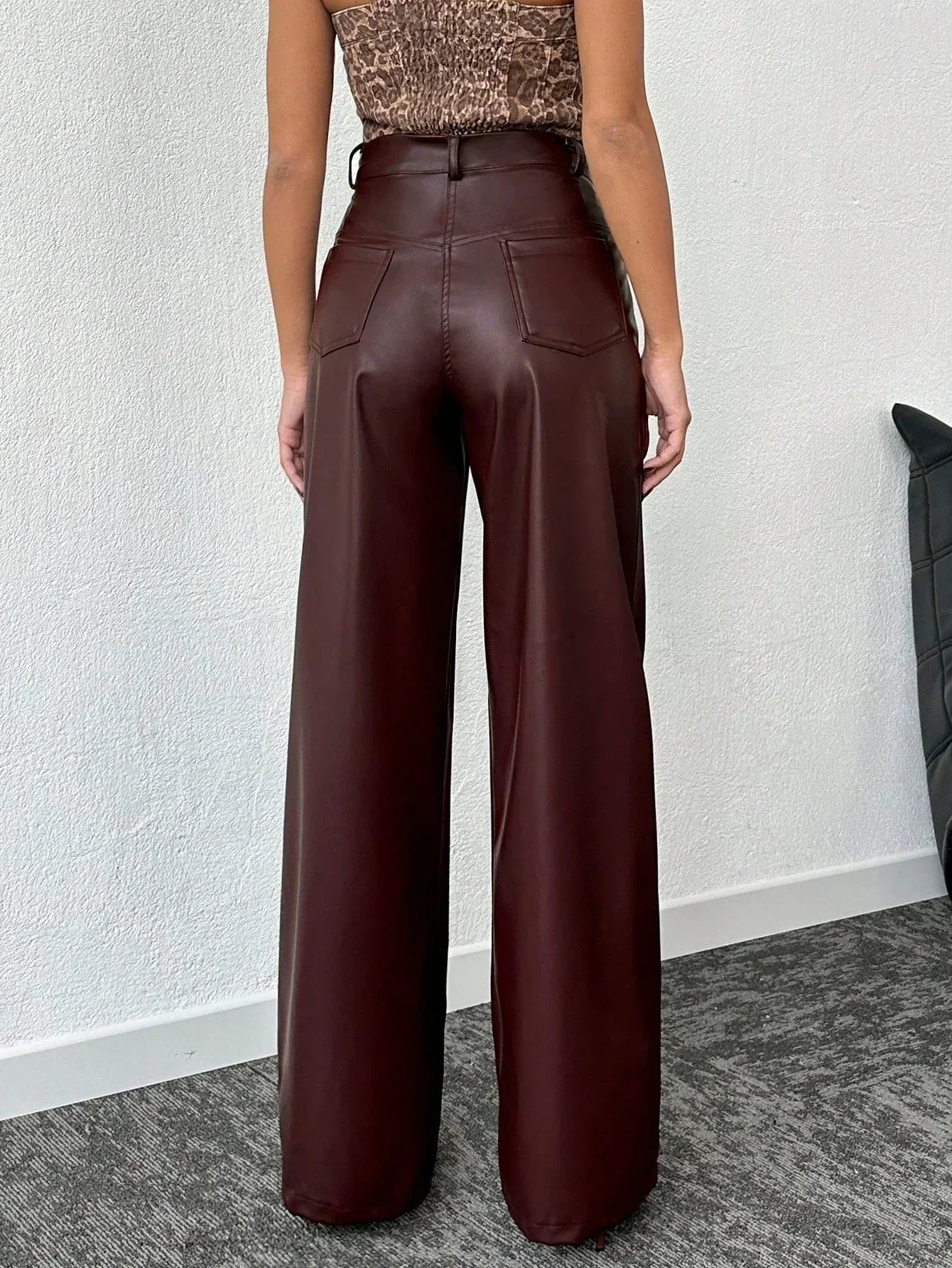 Bianca | Luxe Leather Trousers Bianca