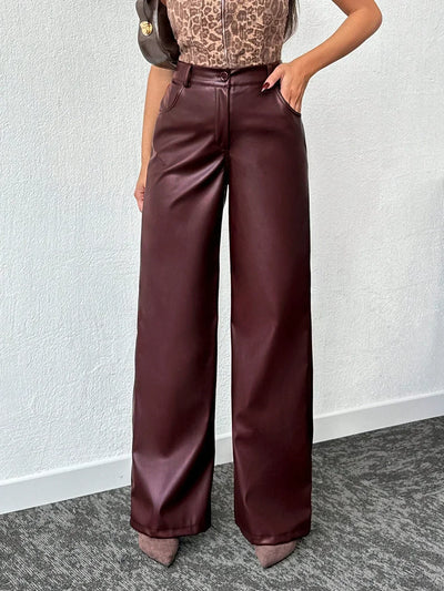 Bianca | Luxe Leather Trousers Bianca