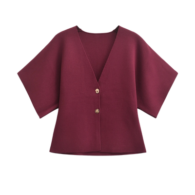 Francette | Minimalist Chic Button Blouse