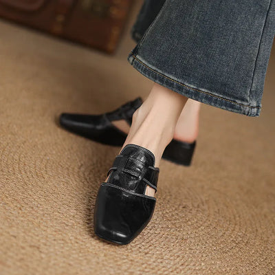 Andie Genuine Leather Mules