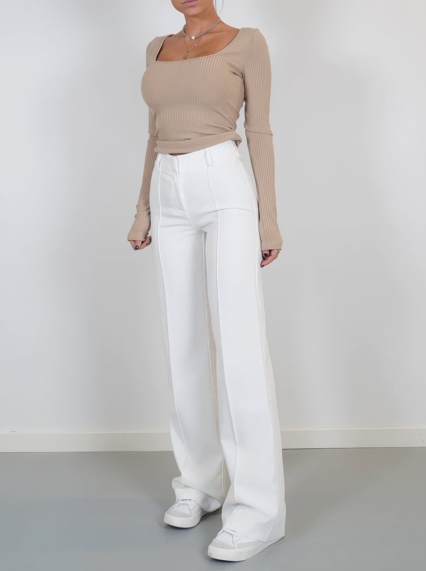 Virginie | Elegant and flattering wide trousers