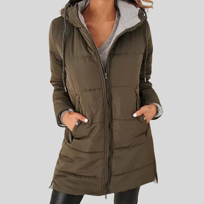 Naomi - Casual Hooded Puffer Down Jacket