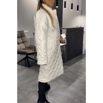 Ingrid | Quilted Coat with Panther Print Lining