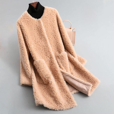 HOLLMERE SHEARLING COAT