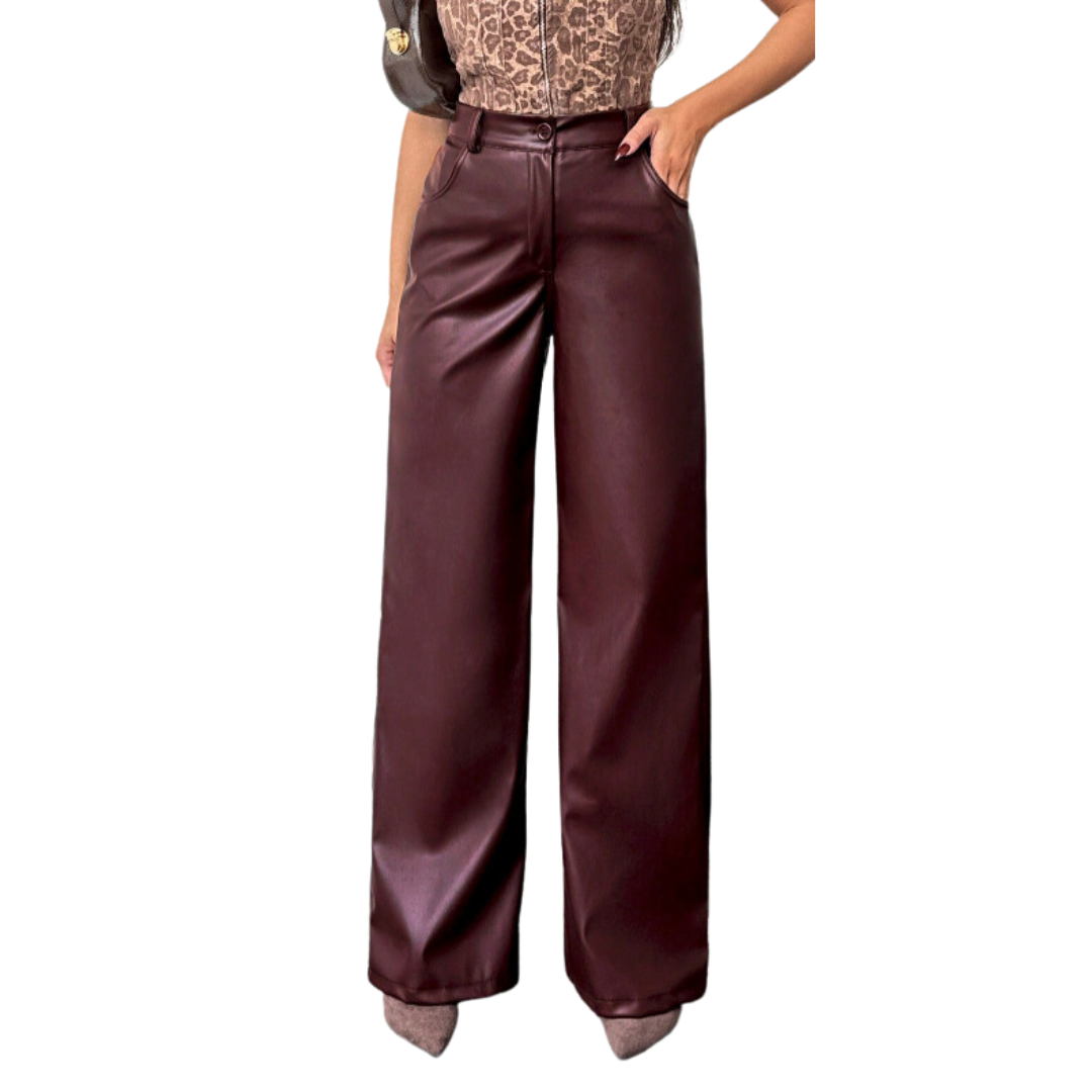 Bianca | Luxe Leather Trousers Bianca