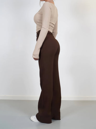 Virginie | Elegant and flattering wide trousers