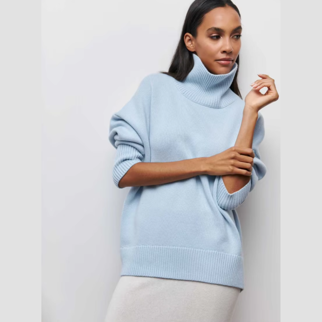 Marie | High Neck Sweater