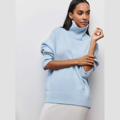 Marie | High Neck Sweater