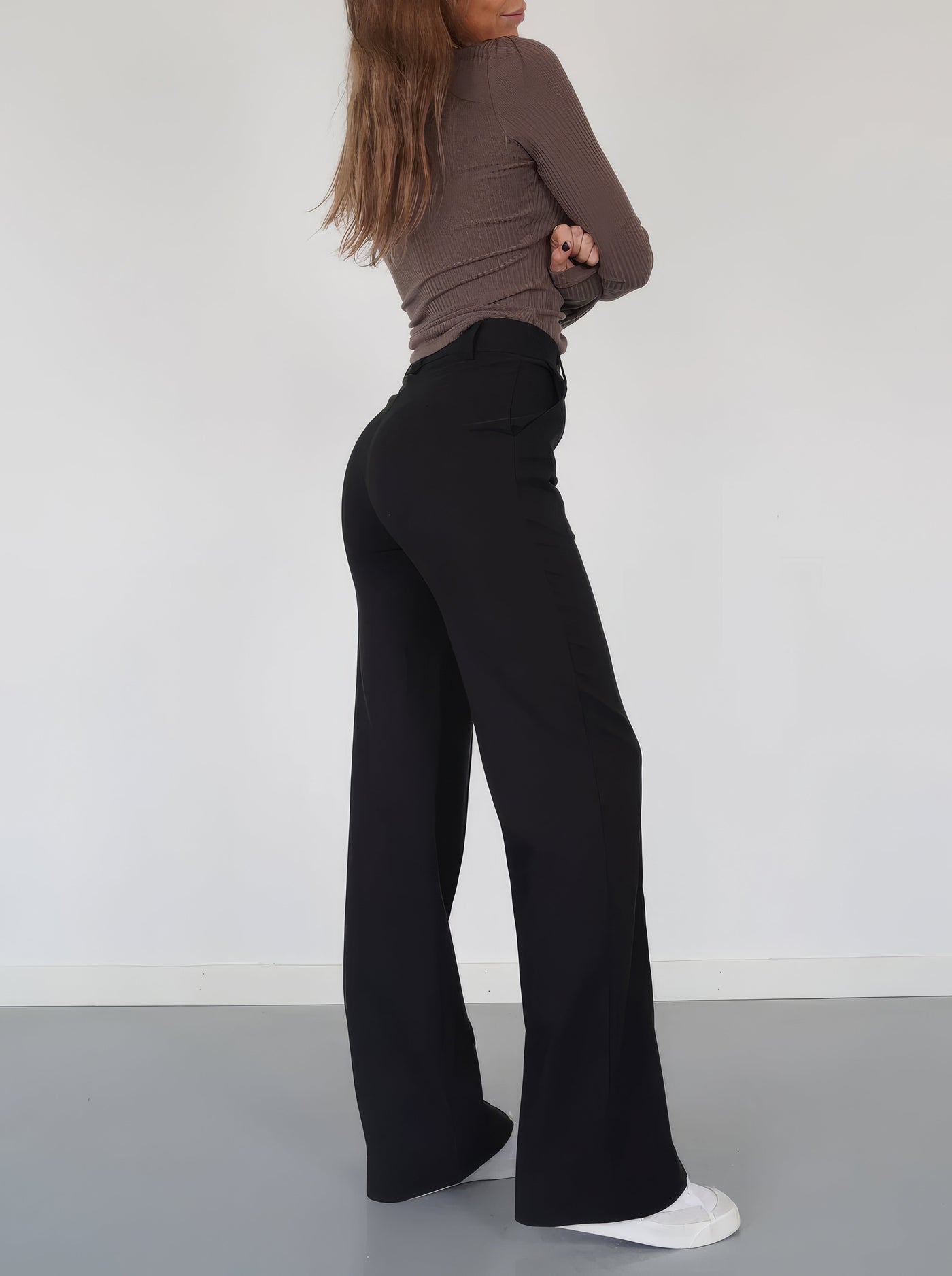 Virginie | Elegant and flattering wide trousers