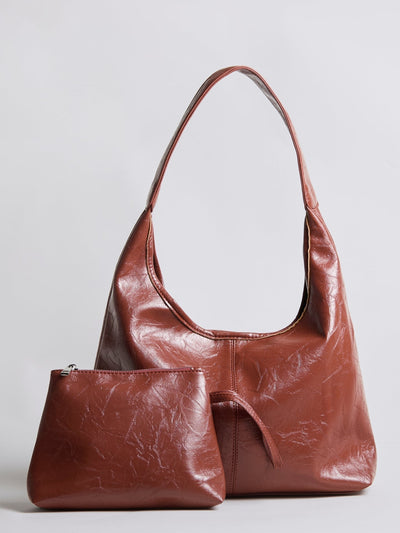 Scarlett Slide Leather Tote