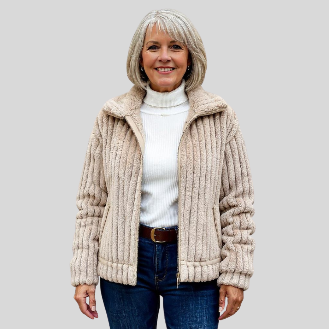 Iris | Elegant Fur Jacket