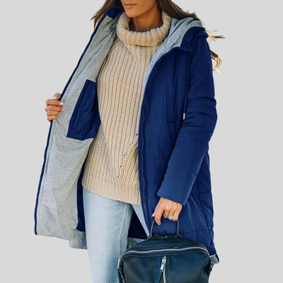 Naomi - Casual Hooded Puffer Down Jacket