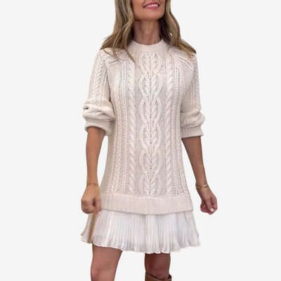Margaret -  Knitted Sweater Dress