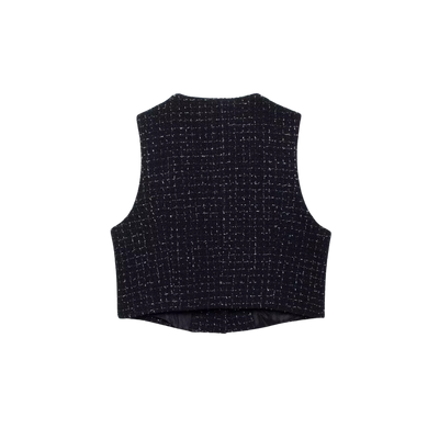 Charlotte | The Luxurious Tweed Vest
