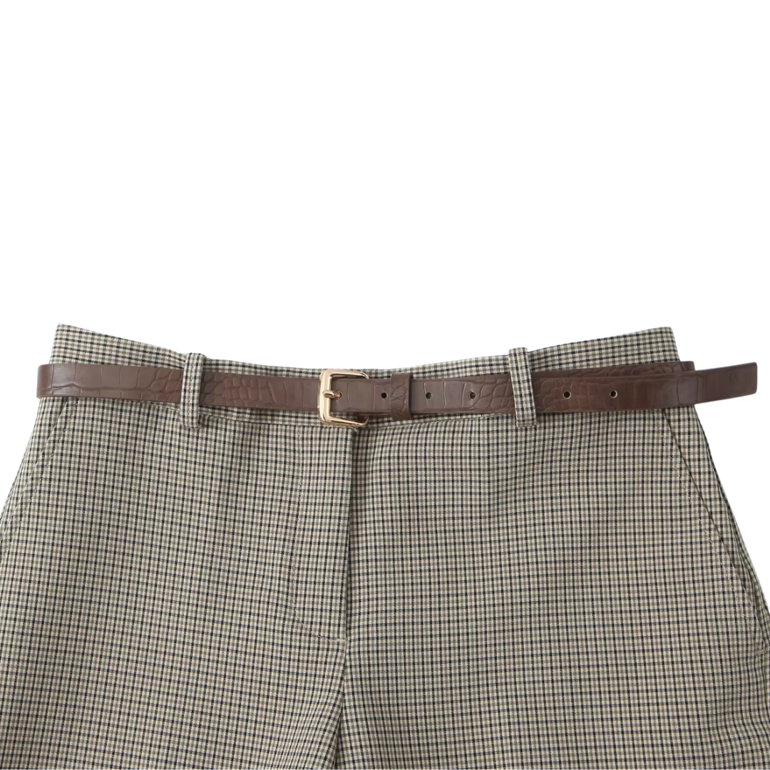 Victoire | The Classic Check Trousers