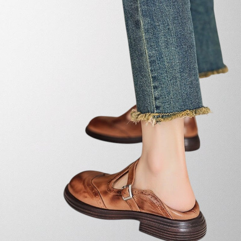 Alivia - Elegant Leather Shoes