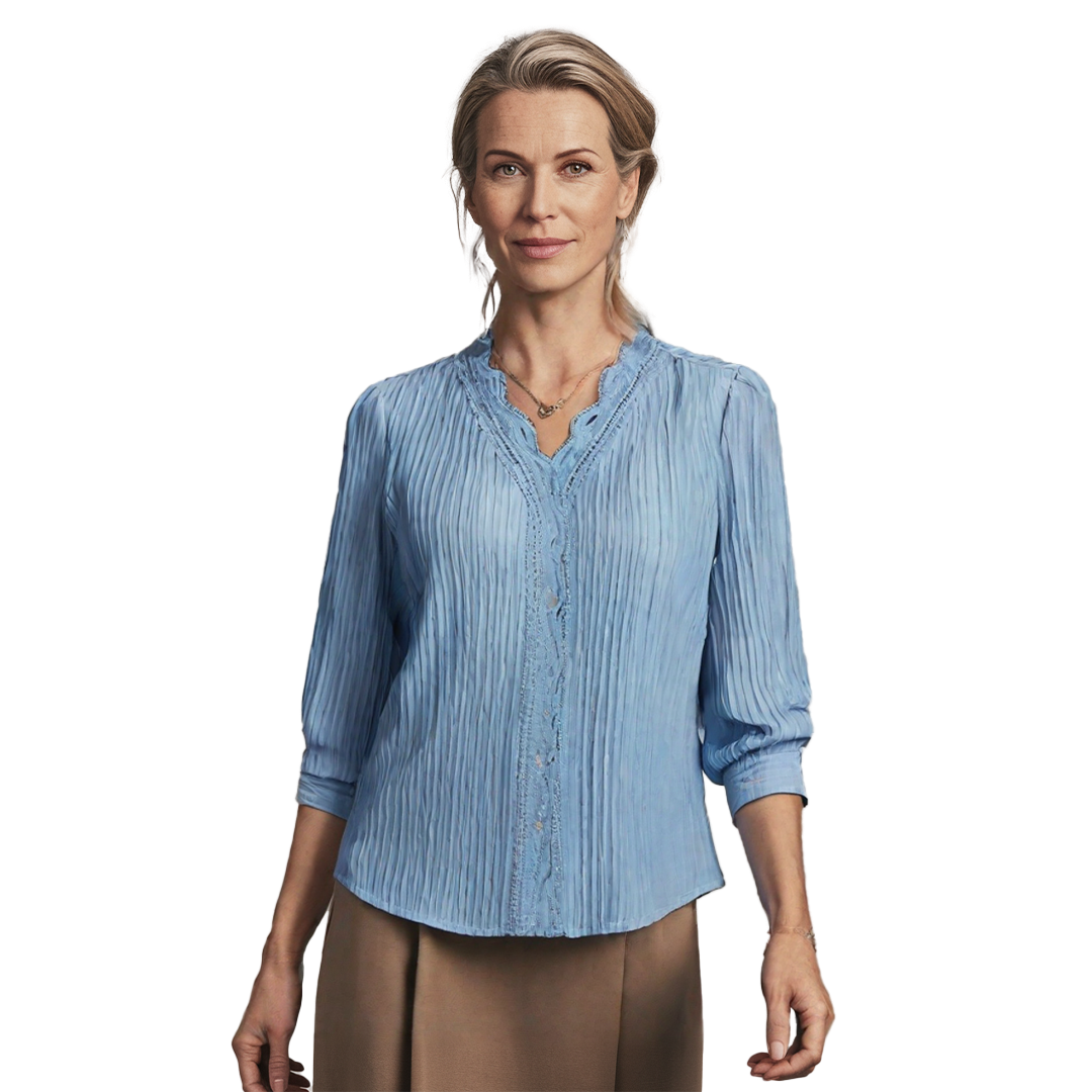 Josette | Blouse with Lace Details