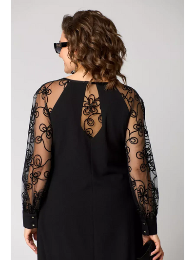 Rosie - Elegant Black Sexy Lace Dress