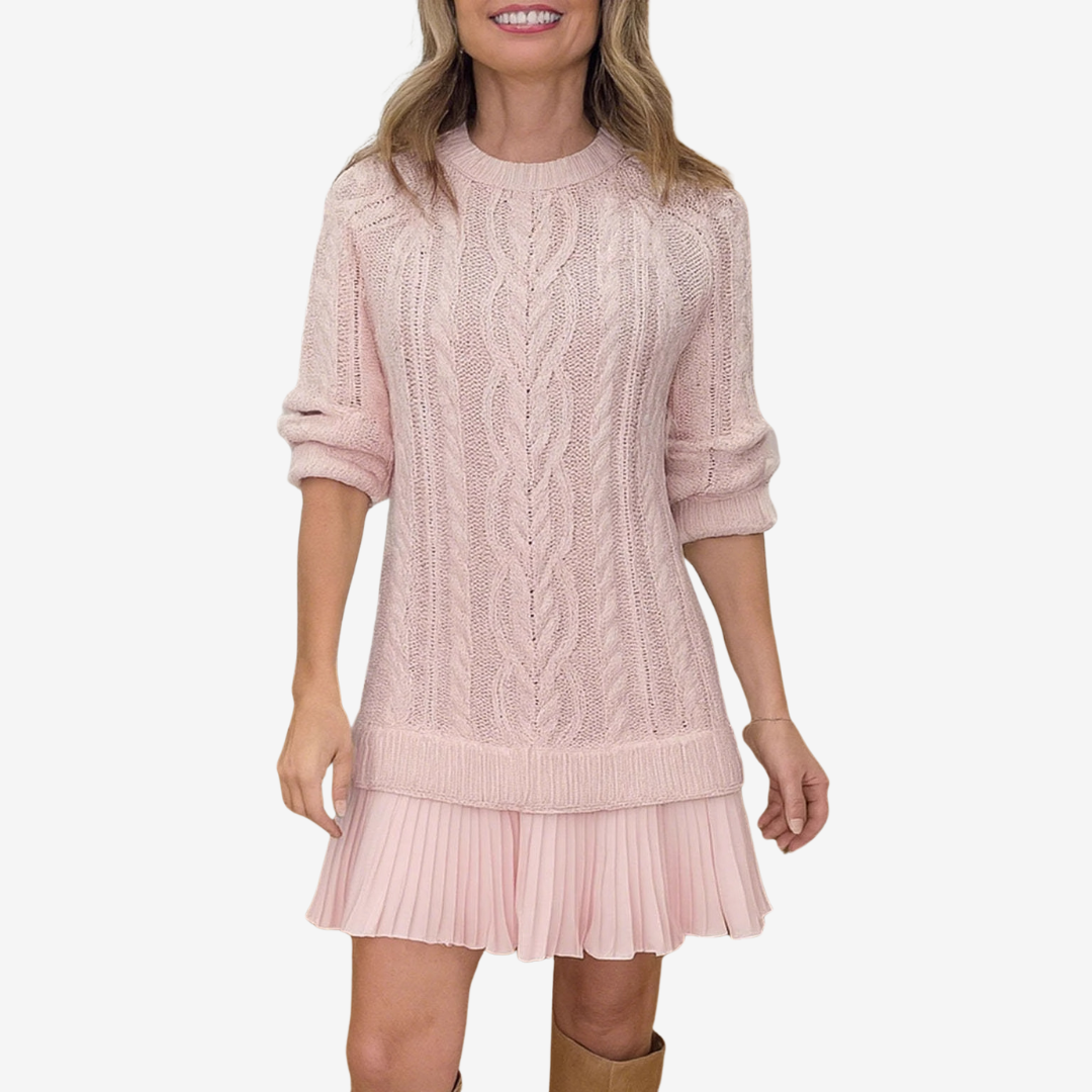 Margaret -  Knitted Sweater Dress