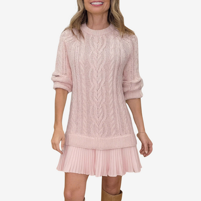 Margaret -  Knitted Sweater Dress