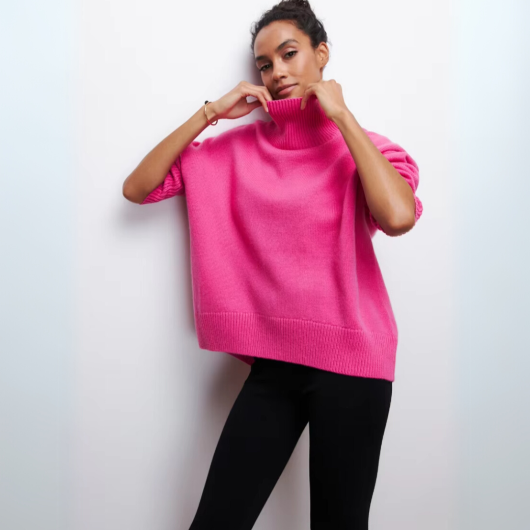 Marie | High Neck Sweater