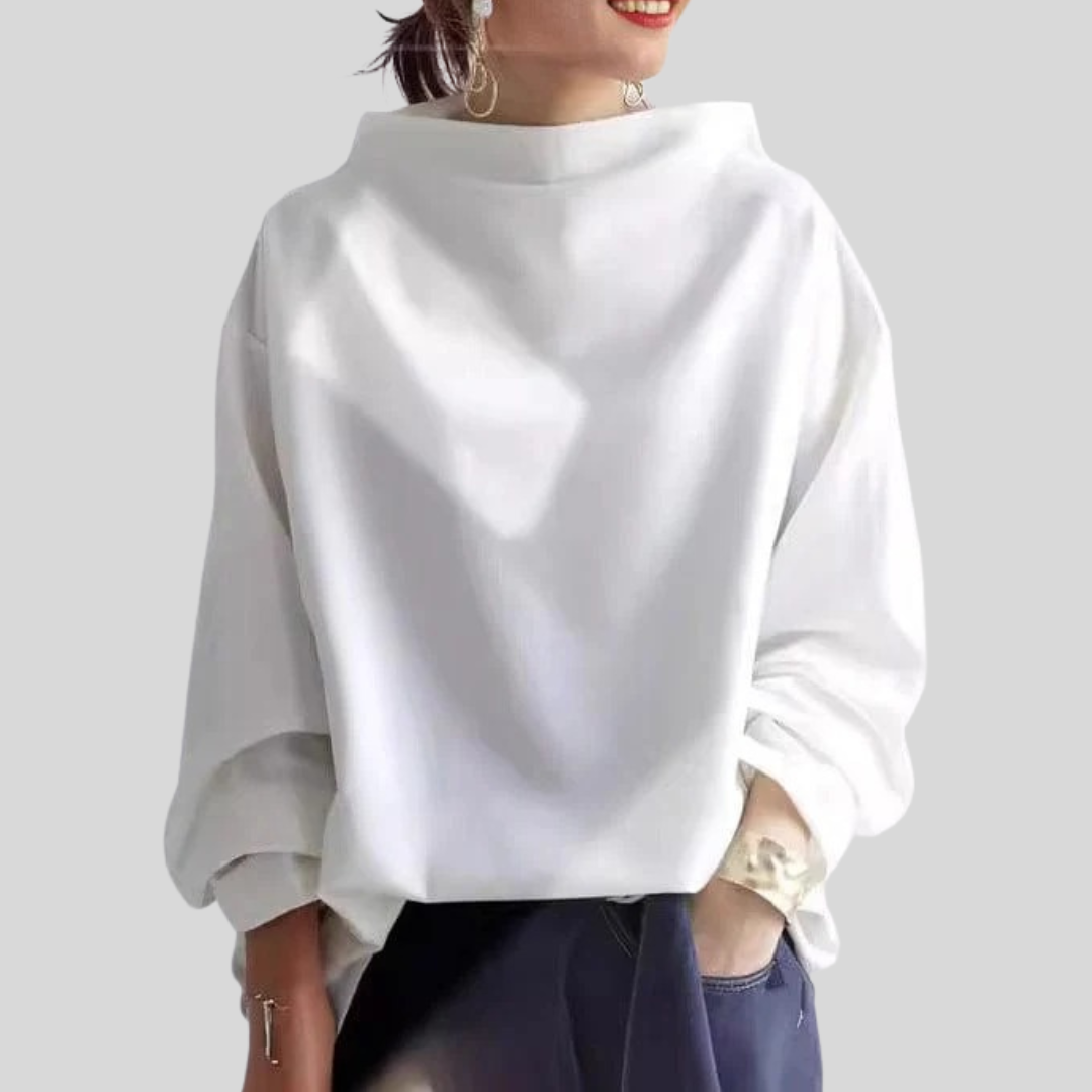 Elly | High-Neck Casual Top