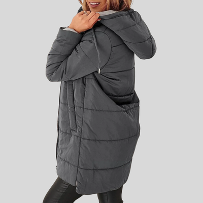 Naomi - Casual Hooded Puffer Down Jacket