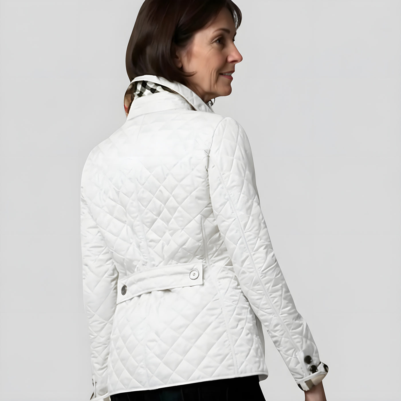 Verity | Casual Quilted Jacket with Turned-Down Collar