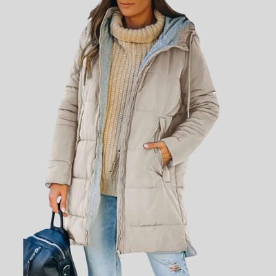 Naomi - Casual Hooded Puffer Down Jacket