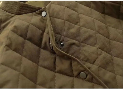 Adoria | Lightweight Quilted Short Jacket with Crewneck