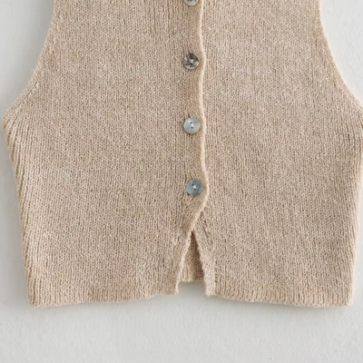 Camille | Knitted Vest