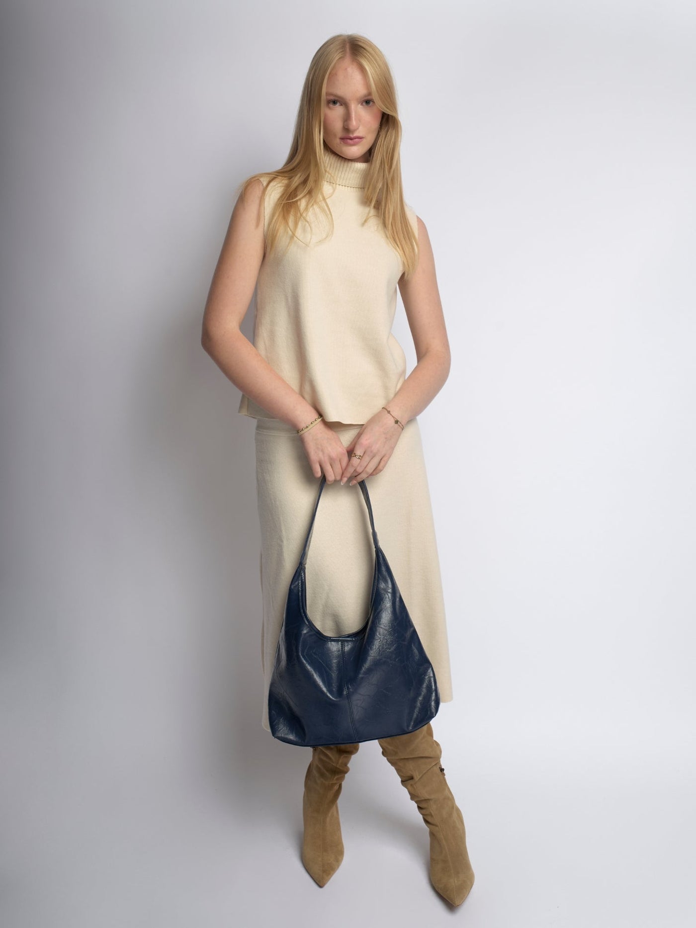 Scarlett Slide Leather Tote