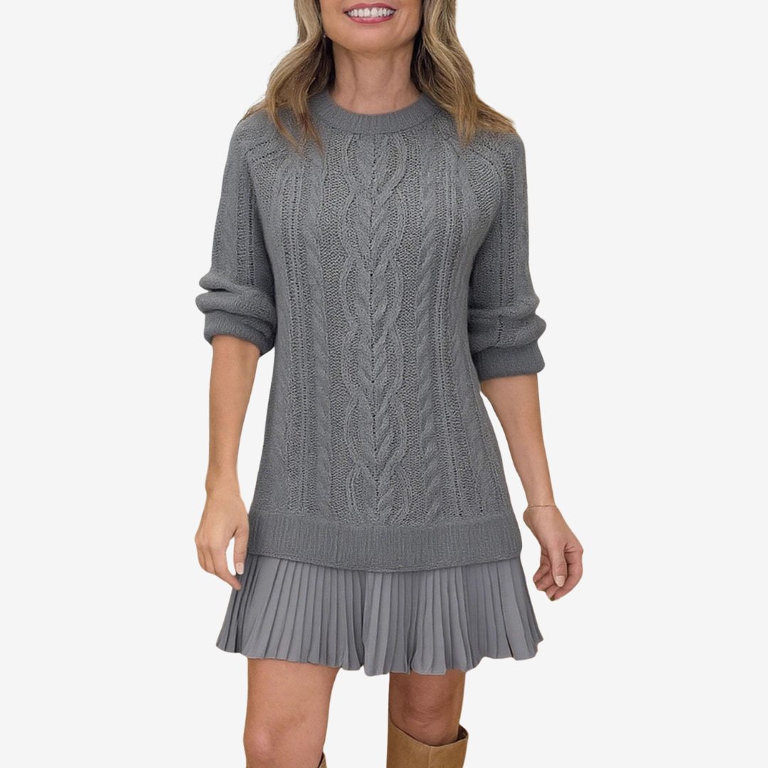 Margaret -  Knitted Sweater Dress