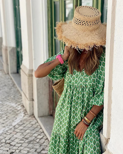 Elin | Maxi Dress in Boho Cotton