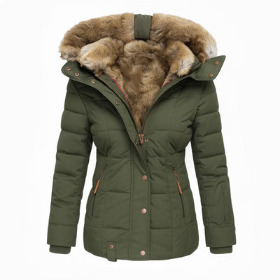 Anne | Warm winter coat with soft fur lining