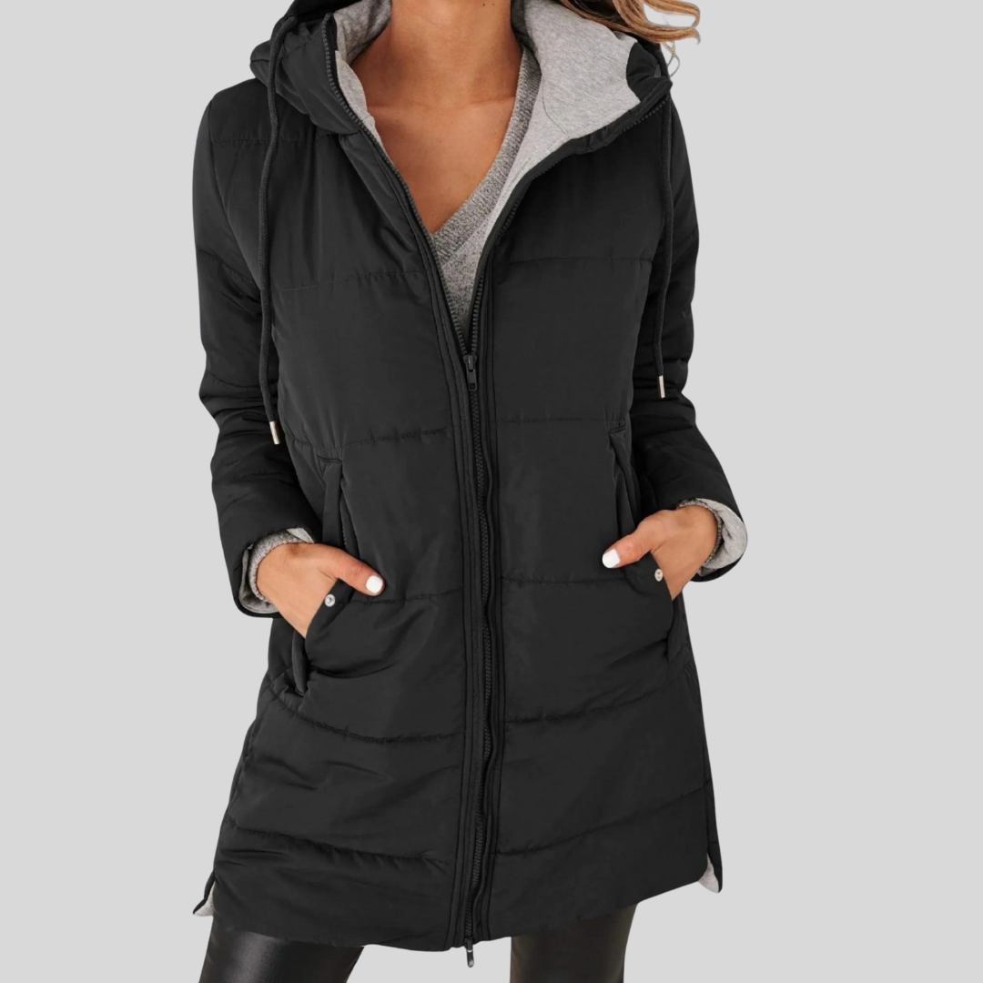 Naomi - Casual Hooded Puffer Down Jacket