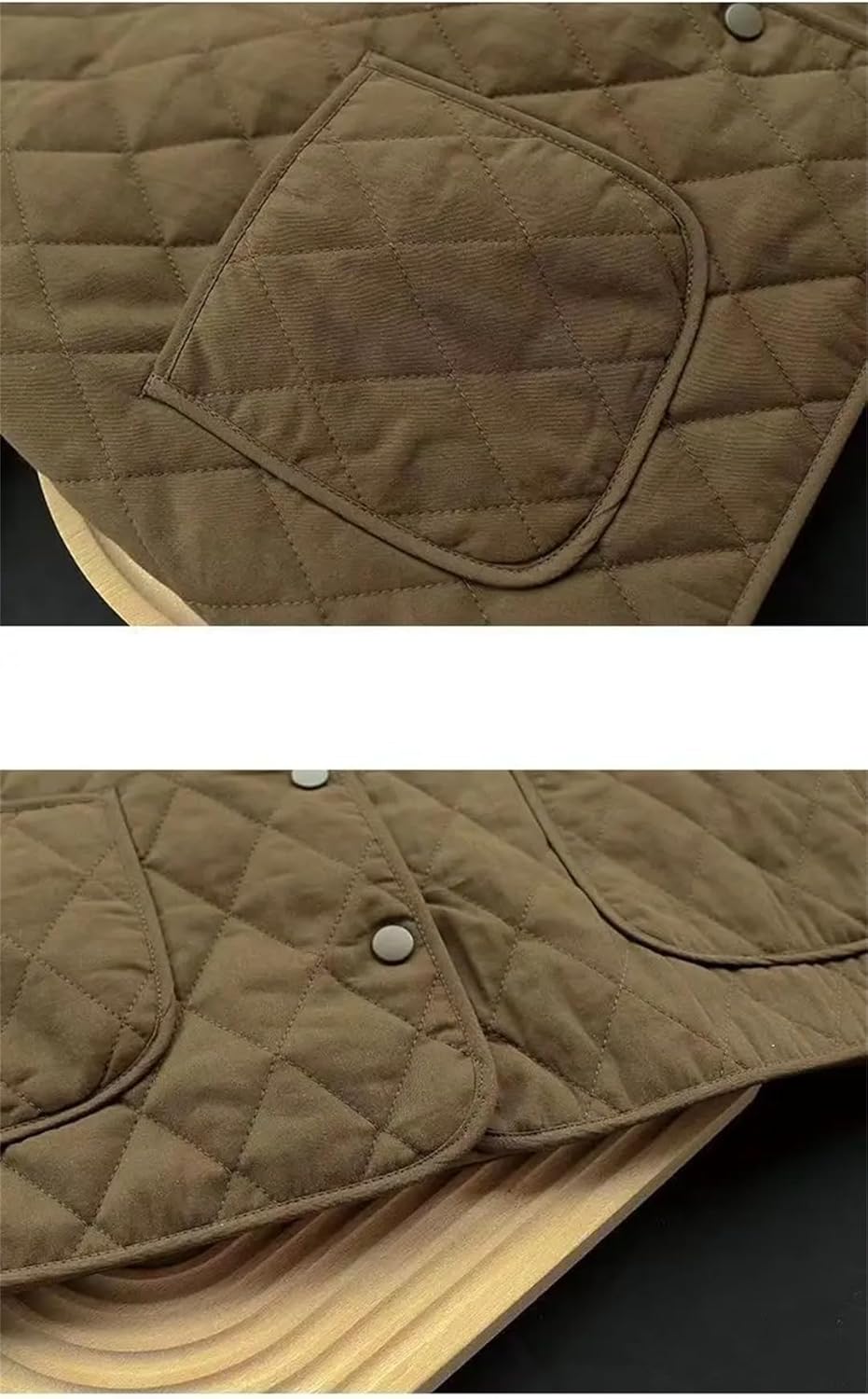 Adoria | Lightweight Quilted Short Jacket with Crewneck