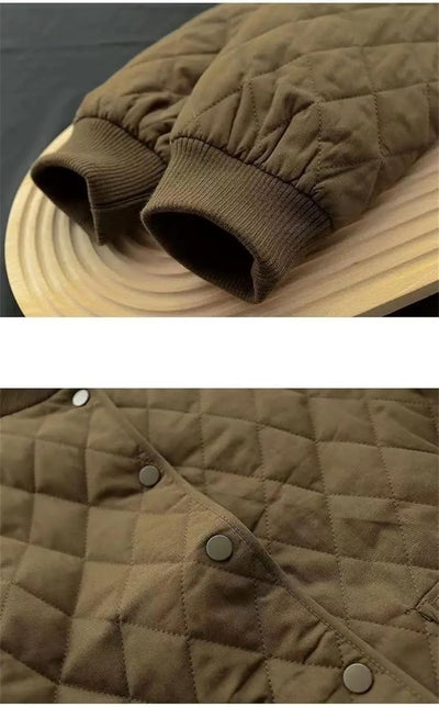 Adoria | Lightweight Quilted Short Jacket with Crewneck