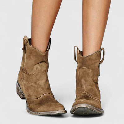 Rachel – Suede Ankle Boots