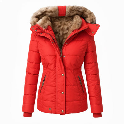 Anne | Warm winter coat with soft fur lining