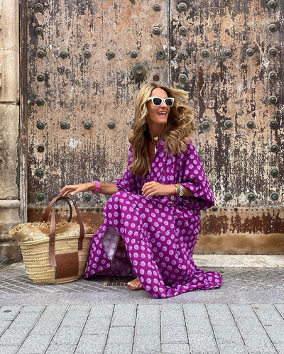 Elin | Maxi Dress in Boho Cotton